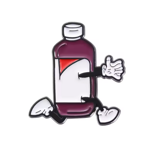 Lean & Double Cup (Set) Hat Pin