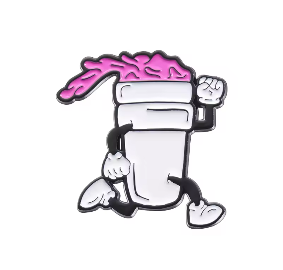 Lean & Double Cup (Set) Hat Pin