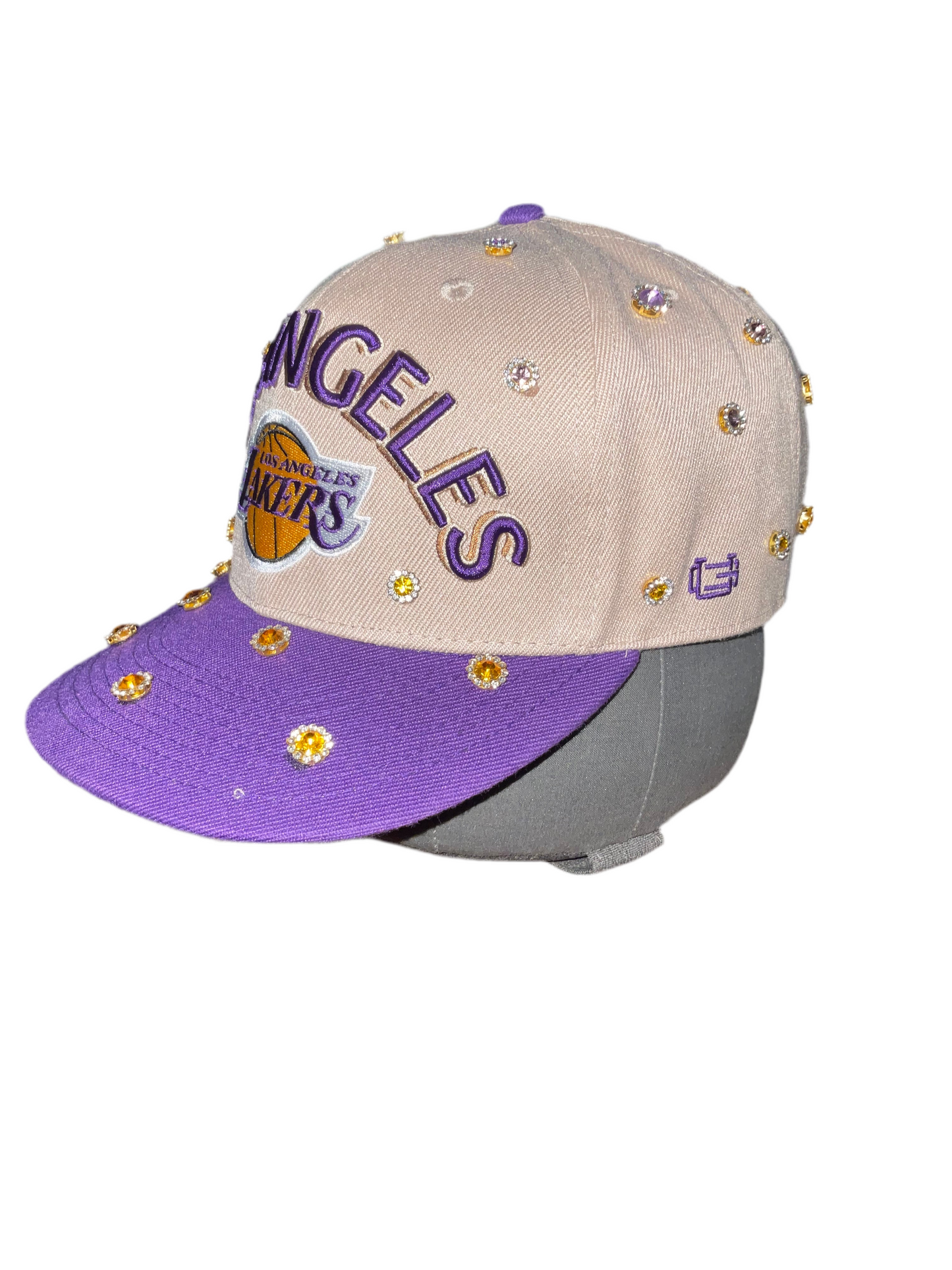 Studded “Lakers” Hat with 2 Pins
