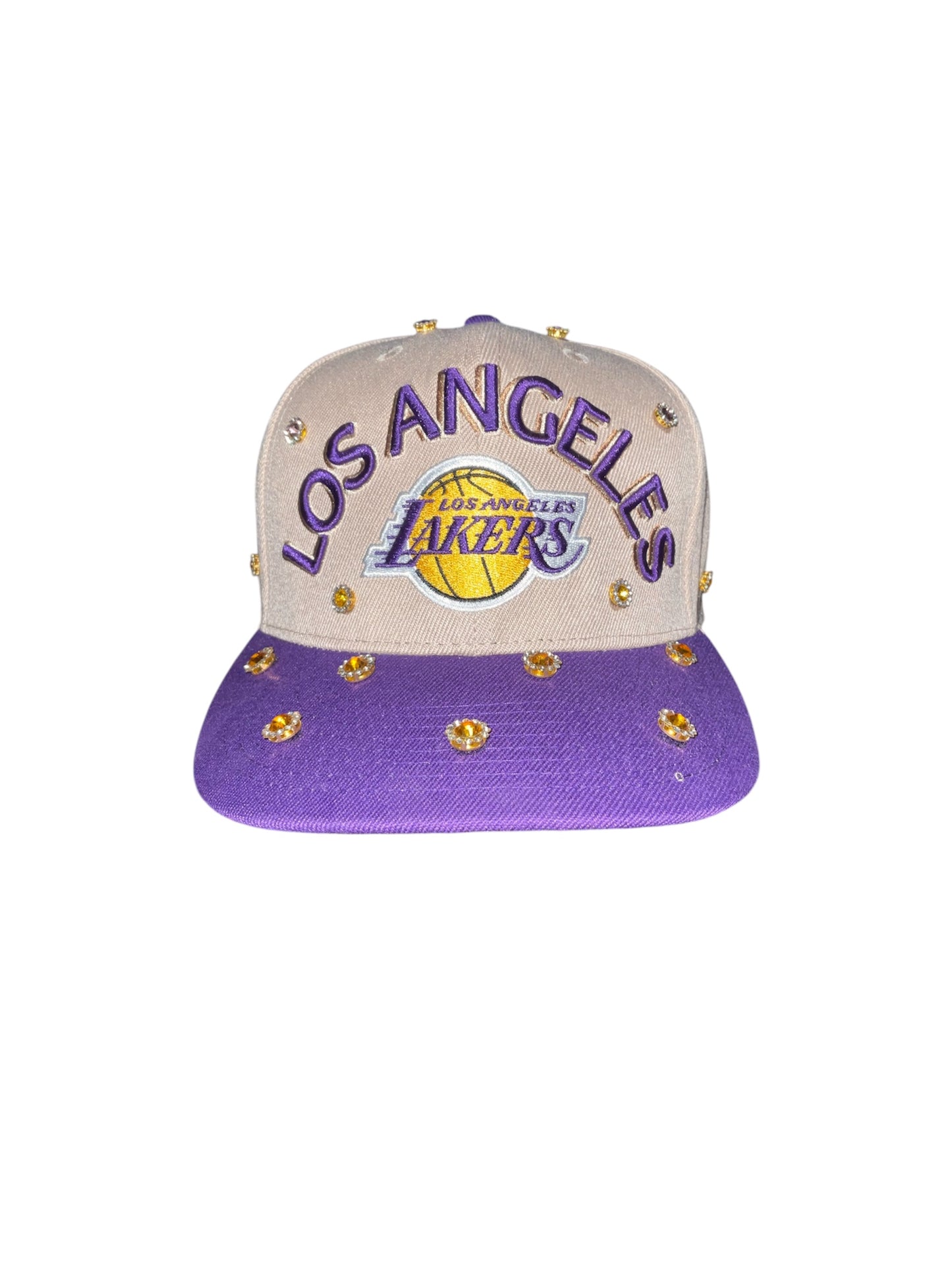 Studded “Lakers” Hat with 2 Pins