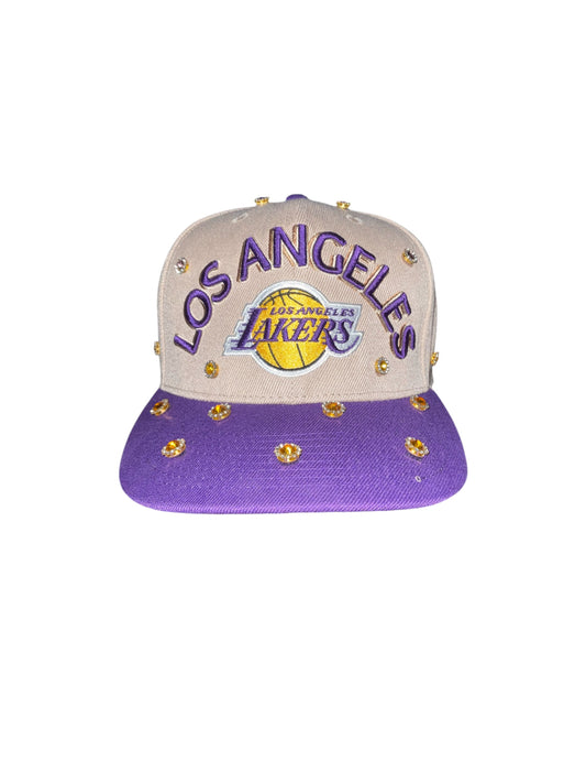 Studded “Lakers” Hat with 2 Pins